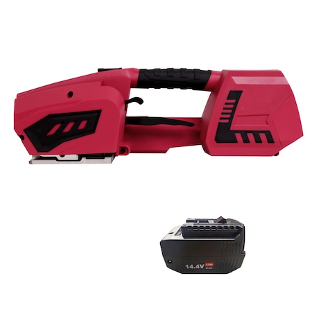 Pake Handling Tools Electric Strapping Tool Portable Baler for 1/2-5/8 in PP PET Straps, 1x4000mah PAKMA01